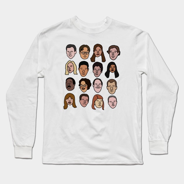 The Office Long Sleeve T-Shirt by crankycranium